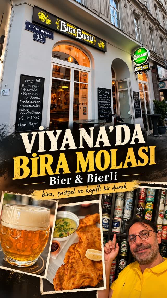 Bier & Bierli: Viyana’da şnitzel ve koleksiyon duvarı