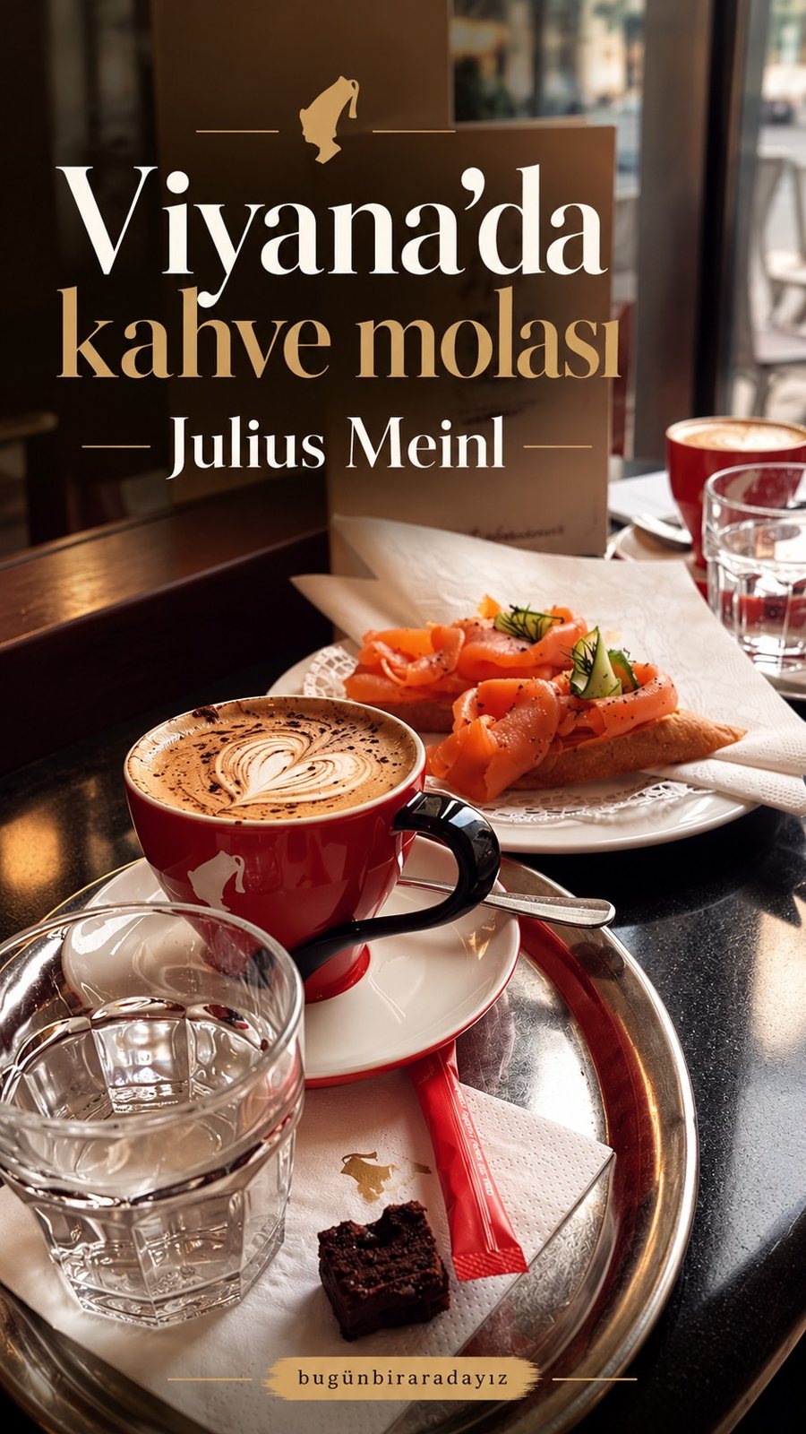 Julius Meinl: Viyana’da kırmızı fincanda kahve
