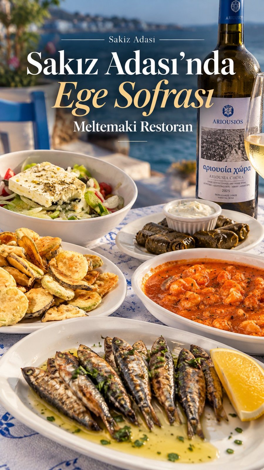 Meltemaki Restoran: Sakız Adası’nda paylaşılan tabaklar