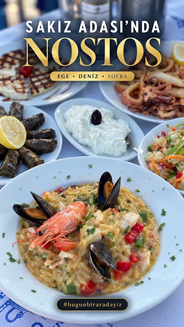 Nostos: Sakız Adası’nda deniz kenarında bir masa