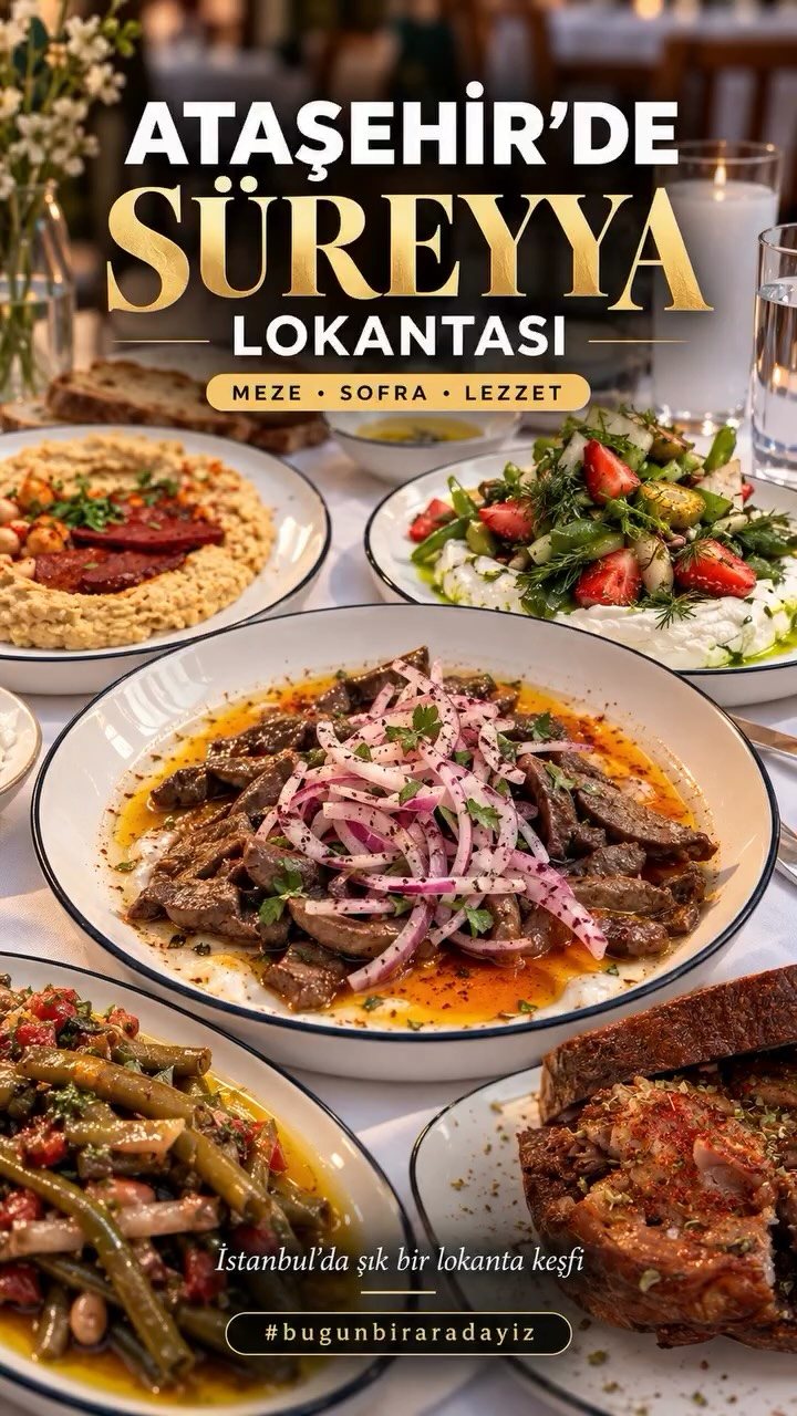 Süreyya Lokantası: Ataşehir’de meze ve ekmek üstü kokoreç