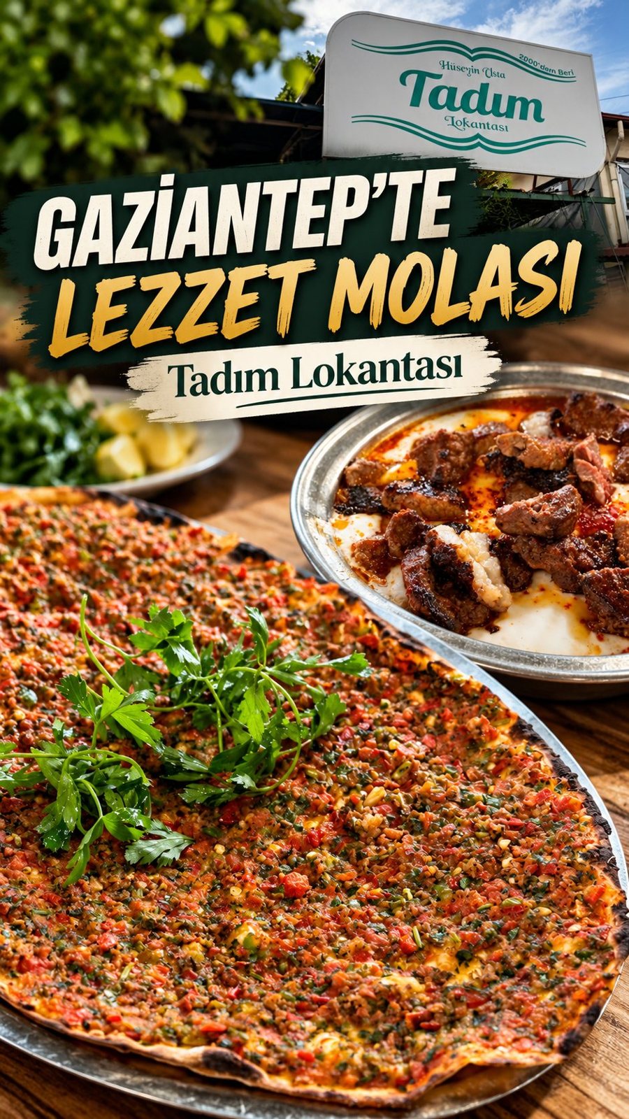 Tadım Lokantası: Gaziantep’te lahmacun molası