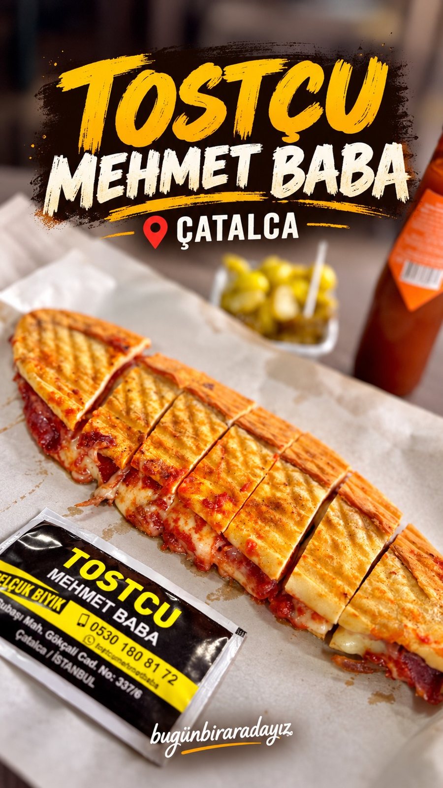 Tostçu Mehmet Baba: Çatalca’da tost molası